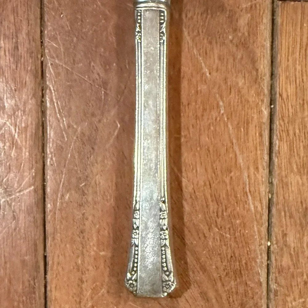 SETof9 VTG 1881 Rogers‎ Oneida Silverplate Stainless DEL MAR Dinner Knives 9